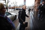 HA-besøg. Hells Angels rockeren Brian Sandberg var blandt tilhørerne, da Stein Bagger afgav vidneforklaring i sagen mod Mikael Ljungman. 