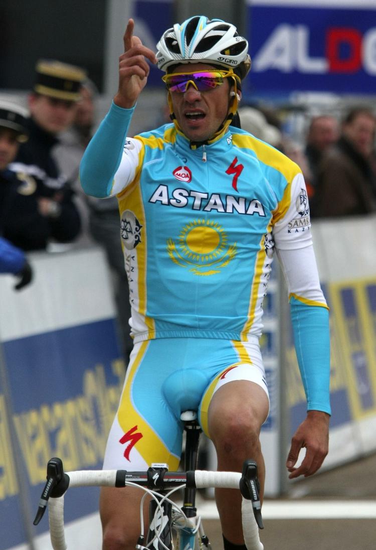 Kongen. Contador er på sejrskurs i Paris-Nice. 
