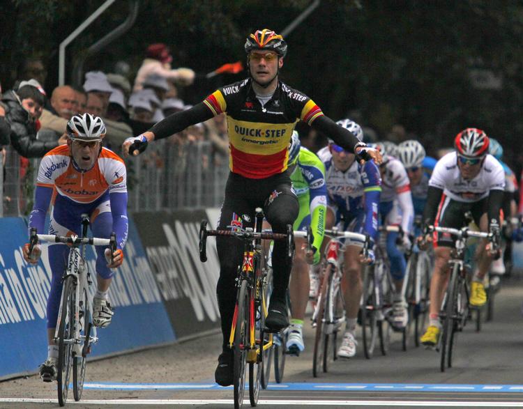 Spurt. Tom Boonen får endnu en sejr i karrieren. 