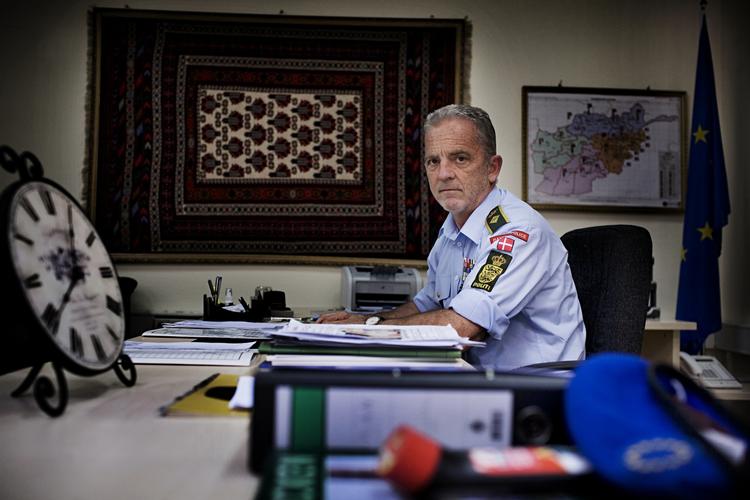Kai Vittrup har været chef for EU's politimission i Afghanistan siden sommeren 2008. (Arkivfoto) 