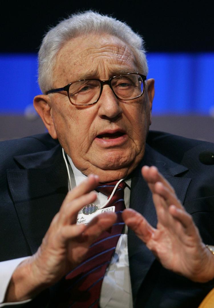 PRÆSIDENTINFEKTION: Henry Kissinger er ramt af en maveinfektion. 