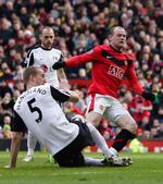 32. Wayne Rooney har scoret 32 gange i denne sæson allerede og er nu kun ti mål fra Cristiano Ronaldos 42 kasser fra forrige sæson. 