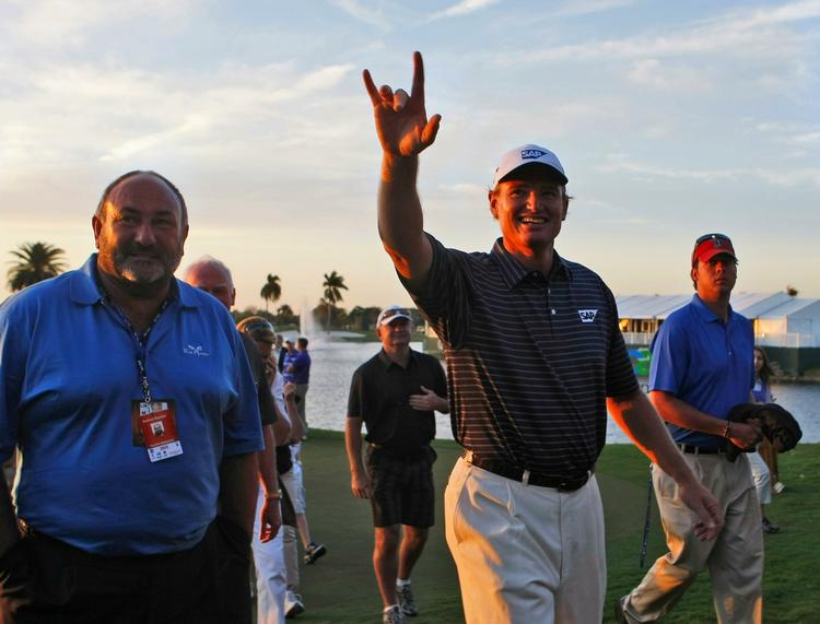 Golfsatan. Med sejren i Florida har Ernie Els vundet i alt 62 gange på de store Tours. 