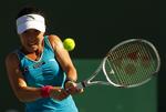 Vidre. Zheng Jie kan møde Caroline Wozniacki i kavrtfinalen i Indian Wells, hvor der  i alt spilles om 4,5 millioner dollar. 