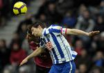 slagsmål. På banen var det lidt mere fredeligt end på lægterne, da Hertha Berlin tabte 2-1 til Nürnberg. Arkivfoto. 