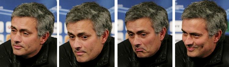Mourinho. Portugiseren betragter stadig Stamford bridge som en slags hjemmebane. Arkivfoto. 