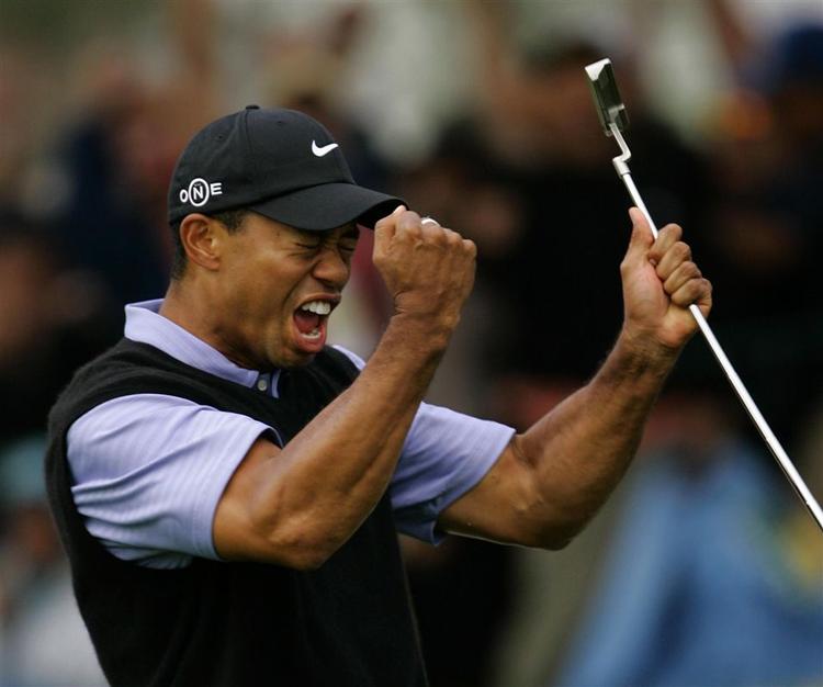 køllesvinger. Tiden vil vise, om Tiger Woods har grund til at juble igen på golfbanerne, efter amerikaneren oplevede et massivt dyk i popularitet oven på en utroskabssag. Arkivfoto. 