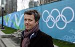 Kronprins Frederik i Vancouver til Vinter OL