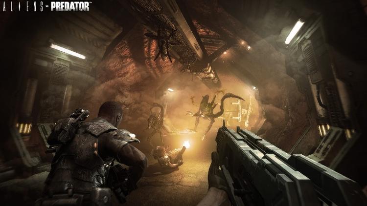 Lyden af soldaternes pulse rifle er præcis og meget tilfredstillende, som vi husker den fra filmen. Men det er der desværre ikke meget andet, der er i det nye 'Aliens vs. Predator'-spil. 