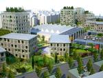 Sundholm, som det kommer til at se ud, når skitseforslaget om Pixihavebyen bliver en del af den lokalplan, kommunen er ved at lave for området. Foto: Bertelsen &amp; Scheving Arkitekter 