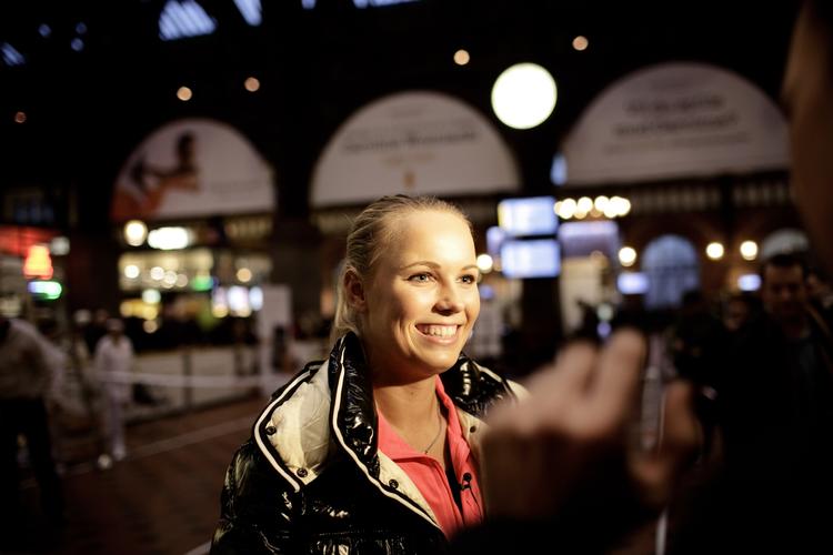 tv-tække. Medieopmærksomheden har Caroline Wozniacki haft god lejlighed til at vænne sig til under de seneste års konstante optur. Arkivfoto. 