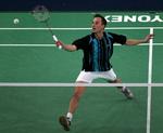 suveræn. Peter Gade kommanderede Park Sung Hwan rundt på banen ved Swiss Open. Arkivfoto. 
