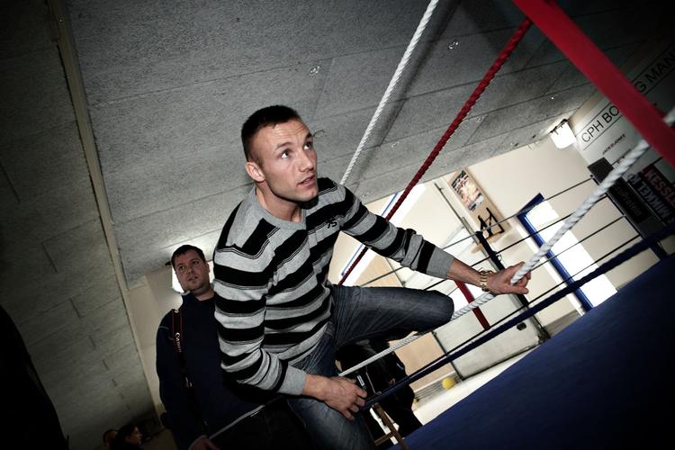 Pressemøde. Mikkel Kessler mødte den danske presse i dag på Amager. Et nederlag til Carl Froch kan få store konsekvenser, siger Kessler. 