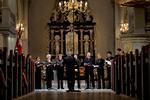 Ars Novas koncert var en særegen oplevelse, hvor solister sang bibelcitater, kun sjældent afbrudt af et kor. Men alligevel fyldt med livgivende variationer. Foto: Martin Lehmann