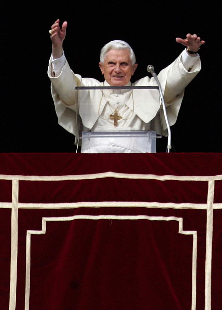 Undskyld. Klokken 12 præcis offentliggjorde vatikanet pavens undskyldning. (Arkivfoto) 