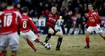 knoldet. Lokalopgøret mellem Silkeborg og FC Midtjylland endte med sejr til de taktisk velorganiserede midtjyder. 