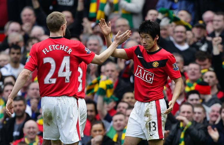 Tak. Park takker Darren Fletcher for den fremragende aflevering som gav United sejren over Liverpool. 