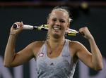 Selvtillid. Caroline Wozniacki er stolt over sin indsats i Indian Wells. 