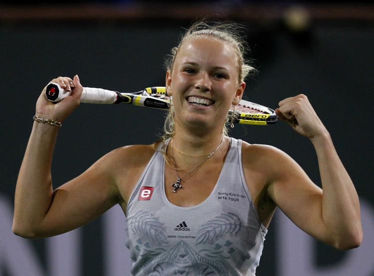 Selvtillid. Caroline Wozniacki er stolt over sin indsats i Indian Wells. 