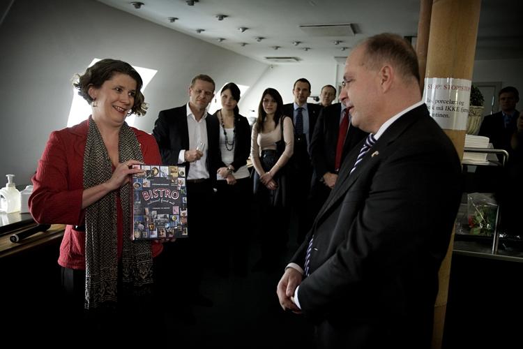 Farvel. Søren Gade overlod Forsvarsministeriet til Gitte Lillelund Bech ved rokaden for nylig. 