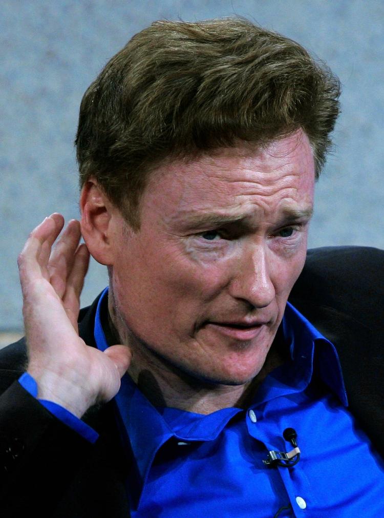 Tilbage? Conan O'Briens konkurrenceklausul med NBC udløber i efteråret, og meget tyder på, at han så vender tilbage til skærmen. Arkivfoto. 