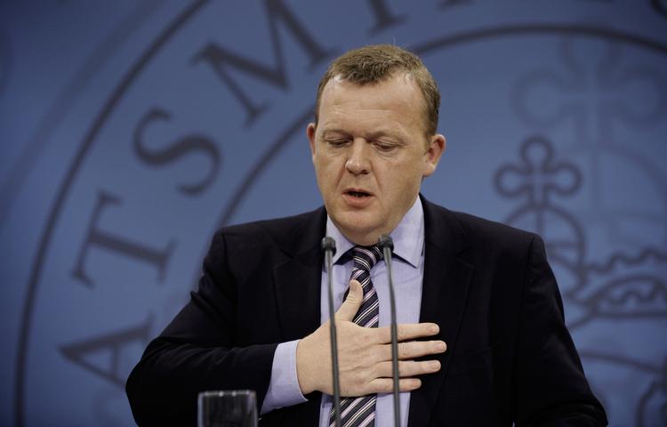 Løfte. »Skattestoppet er en del af fundamentet under denne regering«, siger Løkke, der her er fotograferet ved sit pressemøde tirsdag. 