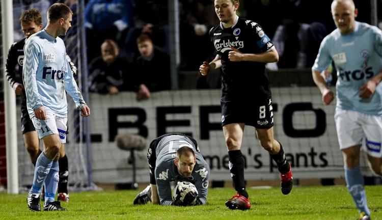 Nøglespiller. Hvis FC København skal holde nullet for syvende kamp i træk, kommer klubbens svenske målmand med sikkerhed i fokus. Arkivfoto. 