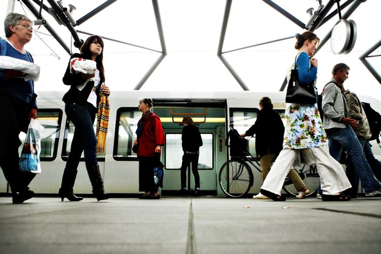 topscorer. Metroen er verdens bedste, mener et panel af metrofolk. Her er det stationen i Vanløse. 