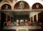 Måltid. 'Den sidste nadver' ses her som Leonardo da Vinci gengav den i sit verdensberømte maleri. Arkivfoto: Antonio Callani/AP 