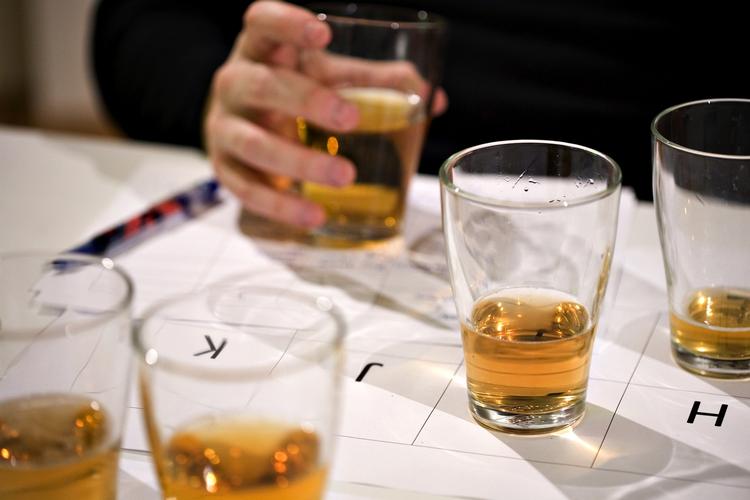 En svag omgang. Der var langt mellem successerne, da den nuværende og den tidligere landsformand for Danske Ølentusiaster blindsmagte letøl og alkoholfri øl. 