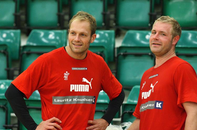 genforening. Kasper Hvidt og Joachim Boldsen (til højre) spiller igen på sammme hold. Arkivfoto. 