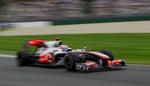 Sejr. Briten Jenson Button levede op til sin VM-titel, da han sejrede i det australske Grand Prix. 