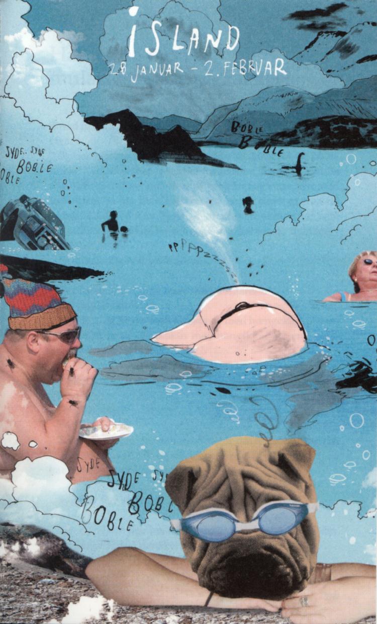 Femi-frirum. »For det (mandlige?) utrænede øje (som mit) kan 'Nynne 4' godt virke som en gullaschkanon af indtryk, udtryk og aftræk« skriver standup-komikeren Jan Gintberg. Illustration: Rasmus Meisler 