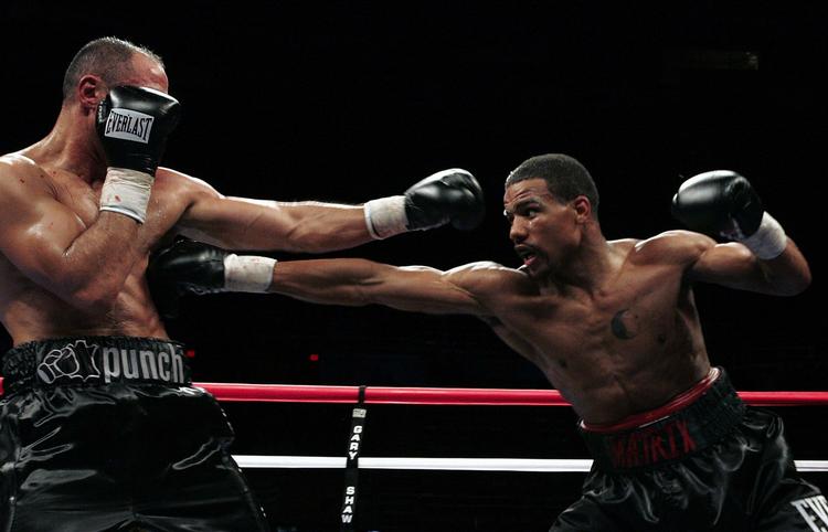 ude. Andre Dirrell (th) under kampen mod Arthur Abraham, som amerikaneren vandt. Arkivfoto. 