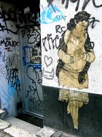 Gadekunstneren Armsrock finder sin inspiration på gaden, og hans motiver er ofte de mennesker, som måske er lidt usynlige for os andre. Alle fotos i denne artikel: www.streetheart.dk 