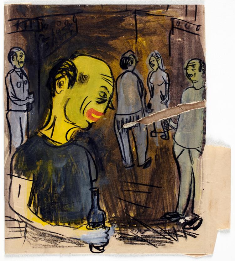 Chris Johansons stil trashet og uprætentiøs og har inspireret mange unge danske kunstnere. Foto: Galleri Nicolai Wallner/Anders Sune Berg