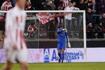 ærgerlig. Holdkammeraterne fik en undskyldning fra AaB's uheldige målmand, Karim Zaza. 
