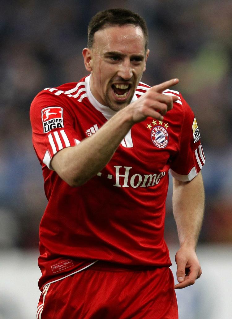 Stjernen. Franck Ribery er klar igen efter flere skader og scorede for anden kamp i træk. 