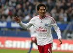 chikane. Paolo Guerrero fra Peru kastede en flaske efter en tilskuer efter Hamburger SV's skuffende 0-0-resultat mod Hannover. Arkivfoto. 