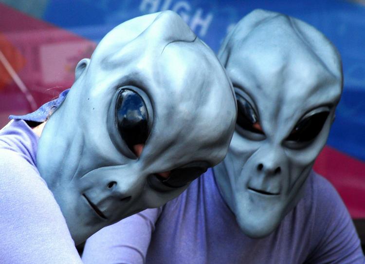 MARSMÆND. Jordansk avis snød læserne og myndighederne, da den advarede om et UFO-besøg fra det ydre rum. Arkivfoto. 