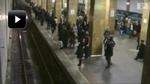 Terrorangreb. Den seneste uge har terrorangreb kostet 60 russere livet. Billedet er fra metroen i Moskva lige inden bombeangrebet. 