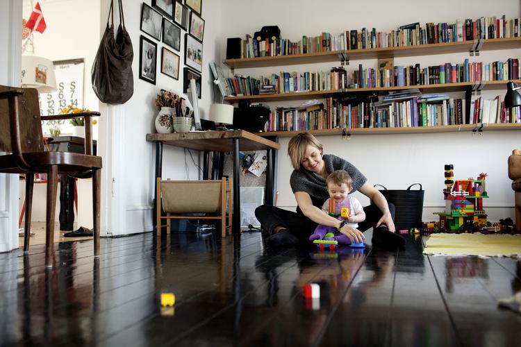 Sophie Schnoor fra København blev - mod sin vilje - bedt om at forlade hospitalet om natten få timer efter, hun havde fået Lovis. 