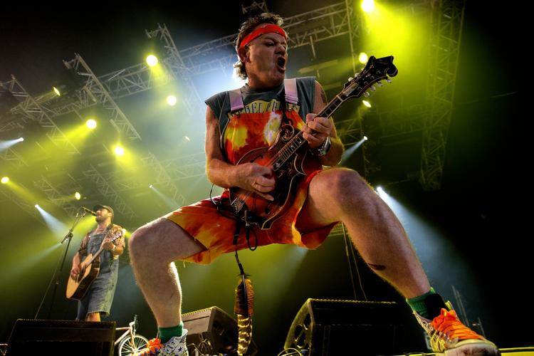 Hayseed Dixie på Roskilde Festival i 2007. (arkiv) 