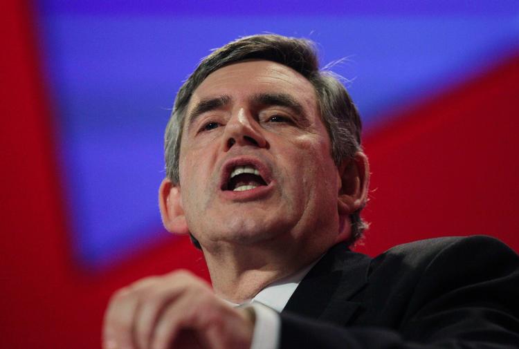 VALGKAMP. Gordon Brown har netop skudt  den britiske valgkamp i gang.6. maj skal briterne stemme ved parlamentsvalget. 