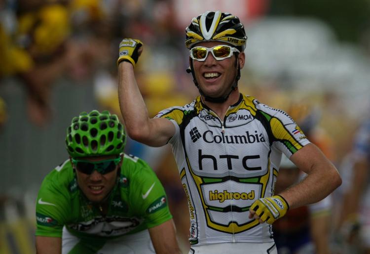 udbrud. Normalt er spurterne Mark Cavendish styrke, men englænderen kan også det der med udbrud - når han bliver provokeret verbalt. Arkivfoto. 