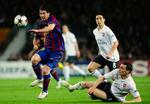 Ustoppelig. Lionel Messi og FC Barcelona har kurs mod et titelforsvar i Champions League. 
