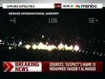 Flyterror. Det blev hurtigt Breaking News på de amerikanske tv-stationer, da to F-16 jagerfly gik i luften for at eskortere fly med mistænkt skobomber ned på landjorden i Denver. 