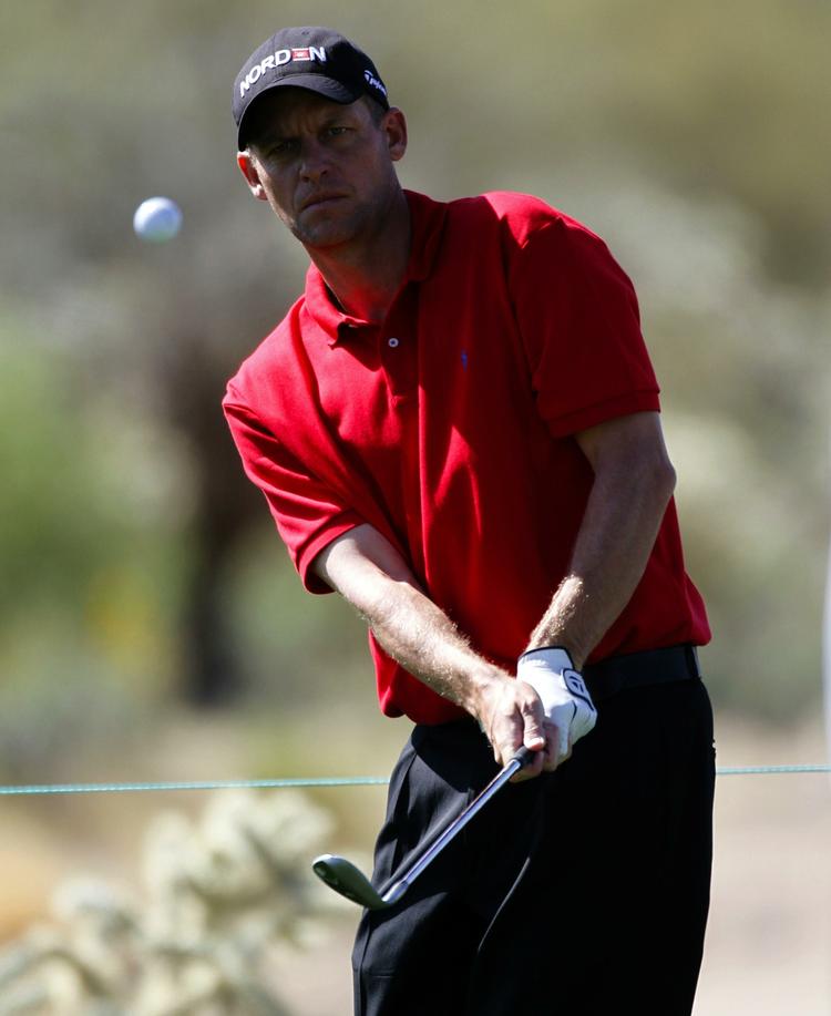 Med. Anders Hansen melder sig klar til US Masters. Arkivfoto. 