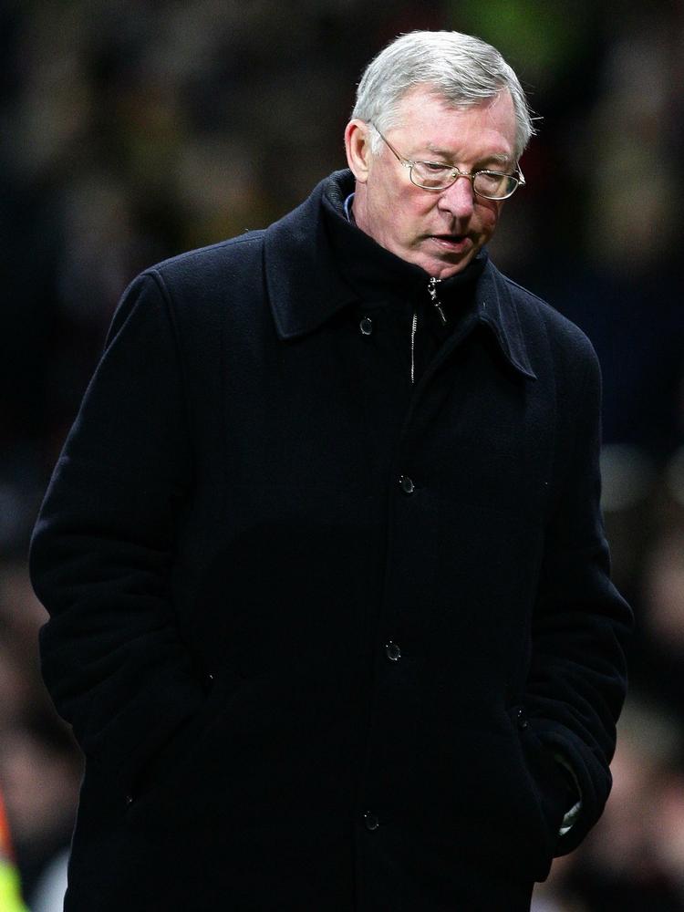 Skuffet. For første gang siden 2006 er Manchester United ikke blandt de sidste fire i Champions League. 
