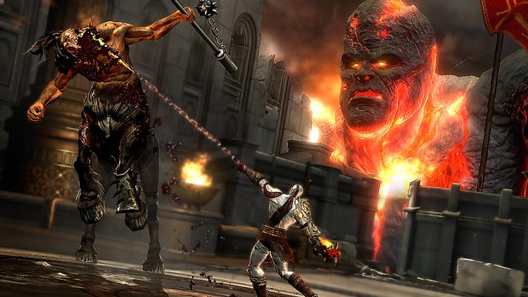 Ensporet. Med sit udgangspunkt i den græske mytologi bliver der hverken sparet på blodrus, lemlæstelser og hævndrab i 'God of War III'. Teknisk set på et højt niveau. Men mentalt ret stillestående. 